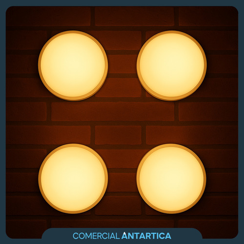 Lampara Led Tortuga Redonda 15w Para Exterior Tecnoled