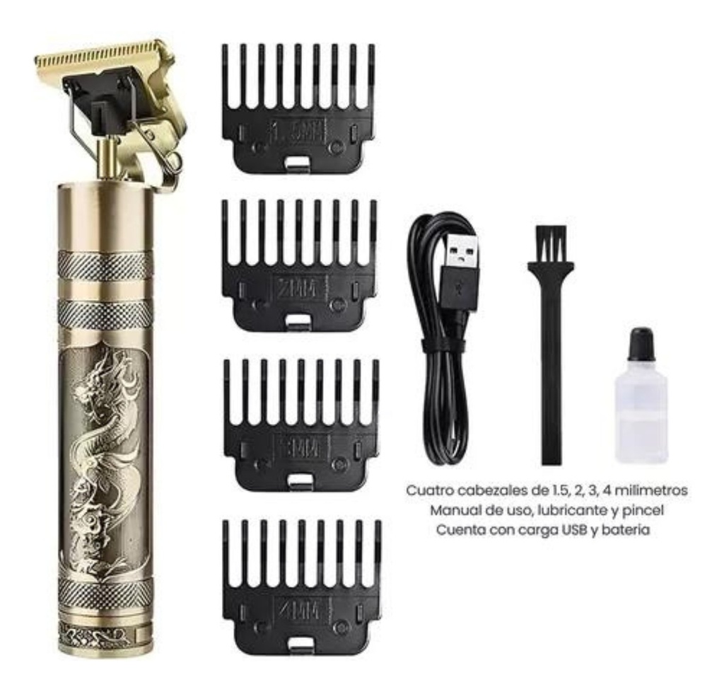 Máquina De Afeitar+cargador Cubo+cable Usb C To C+ Ficha ARGY