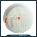 Plafón Led Redondo Aplicar 12w Luz Fría/cálida Blanco X 4