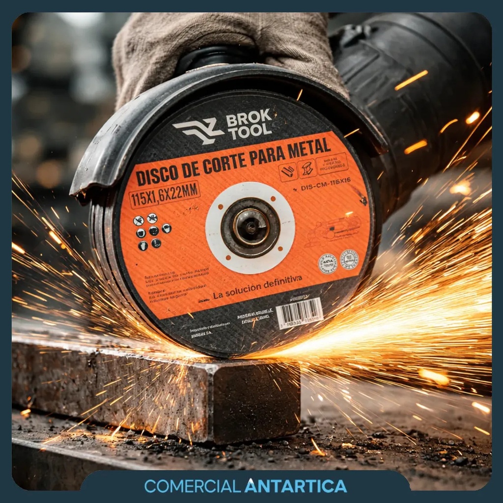 Disco de Corte Broktools 115x1,2x22M