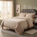Juego De Sabanas Microfibra Love&home 2.5 Plaza Broderie