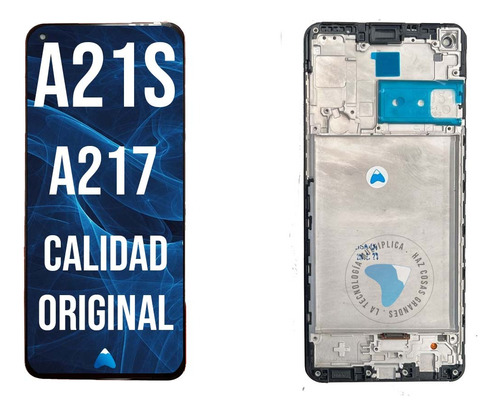 Modulo Display Para Samsung A21s A217 Marco + Zhanlida 110ml