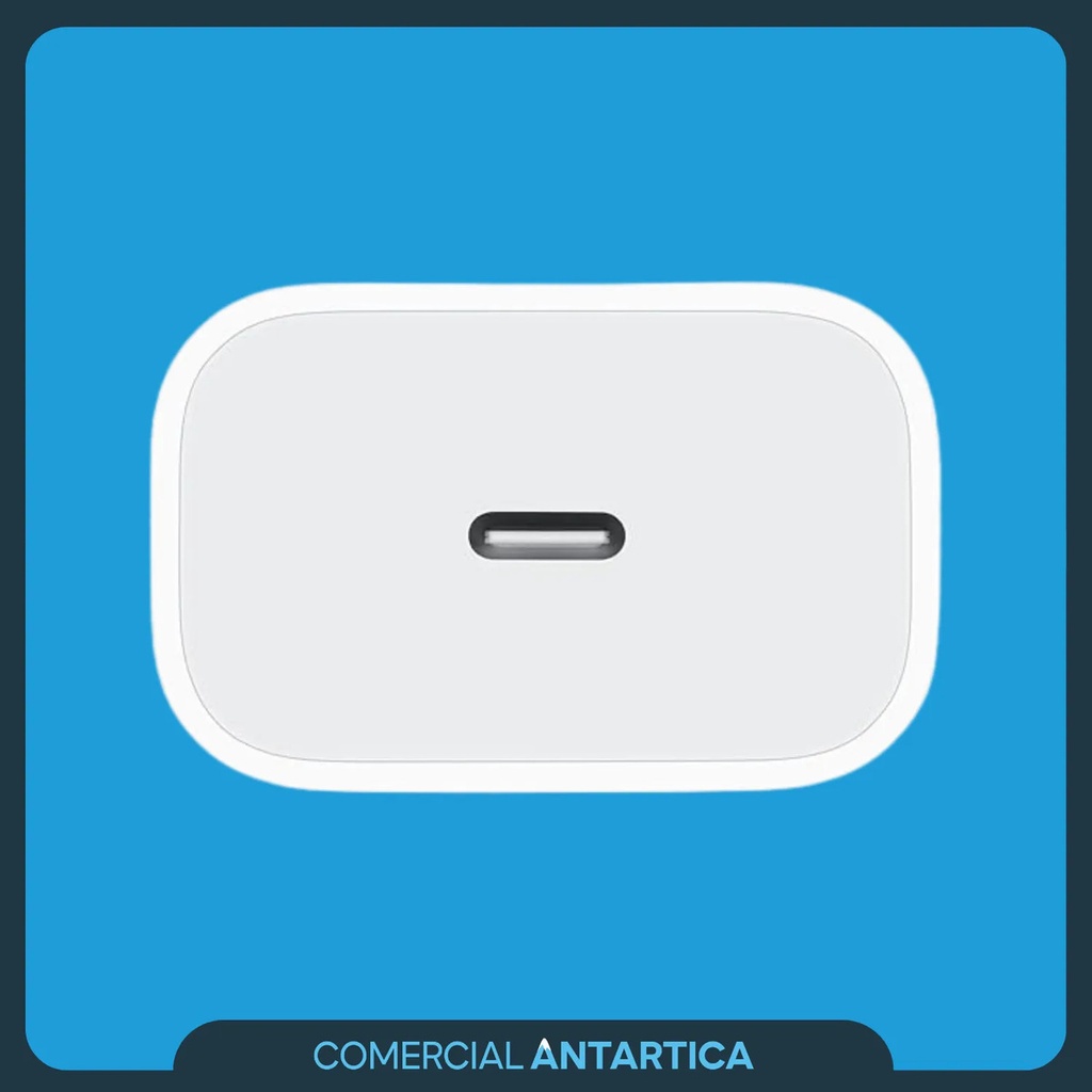 Cargador Usb-c 20w + Cable Usb C Carga Ultra Rapida 60w 1m
