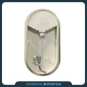 Lampara Led Ovalada Redonda 15w Para Exterior Tecnoled