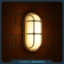 Lampara Led Ovalada Redonda 15w Para Exterior Tecnoled