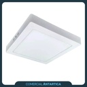 Plafón Led Rectangular Aplicar 12w Luz Fría/cálida Blanco