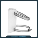 Soporte Chico Metálico De Cámara Para Poste Cctv 3kg Sop01