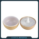 Humidificador Aire Difusor Vaporizador Aromaterapia Usb Color Madera Clara