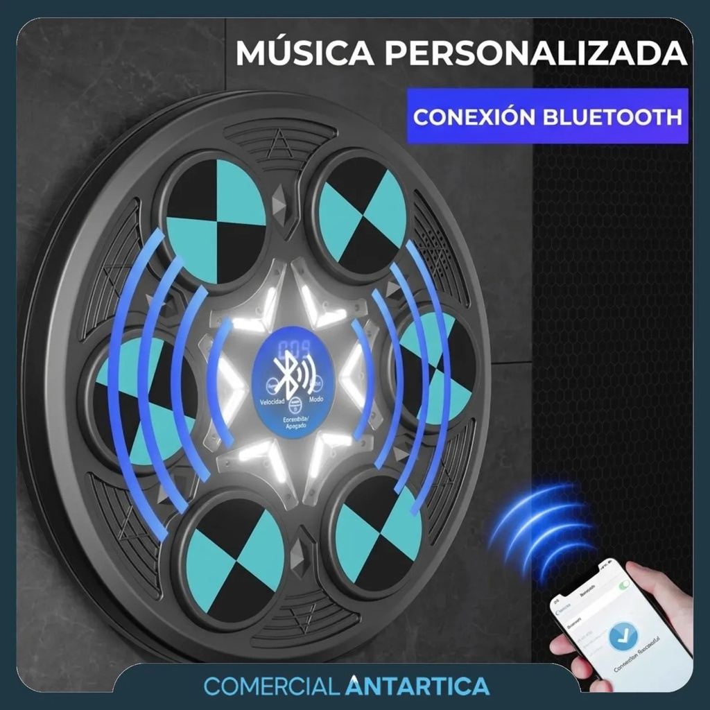Maquina de Boxeo Azul