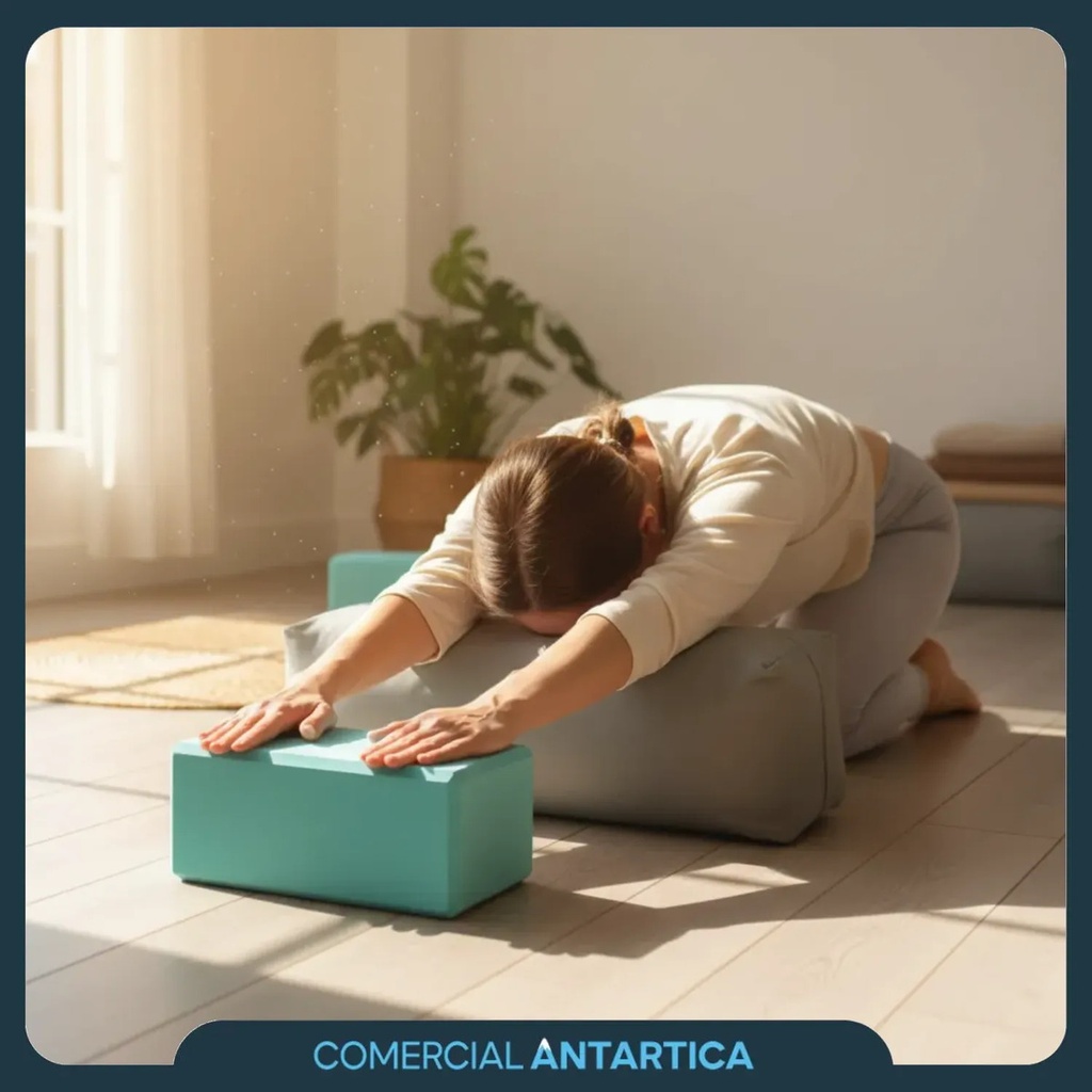 Ladrillo Yoga Económico Celeste