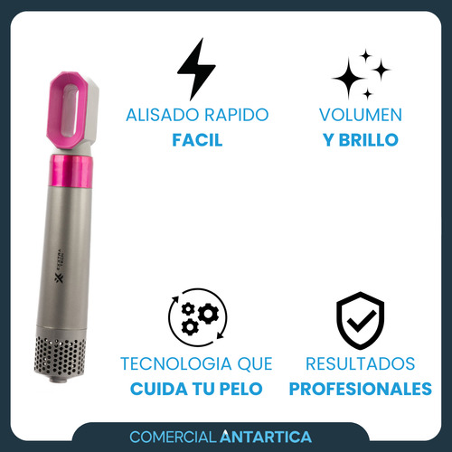 Kit Styling Completo: Secador, Modelador 5 En 1 Y Plancha