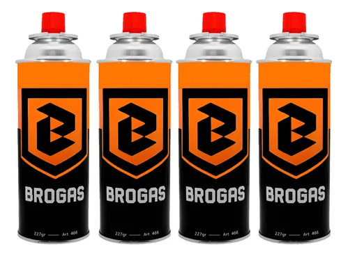 Cartucho Gas Butano Camping Brogas Caja X28 Descartable 227g (copia)