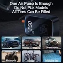 Compresor De Aire Mini Portatil Usb Auto 12v + Combo Kit