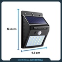 Panel Reflector Solar 20 Led Sensor Movimiento Ip65