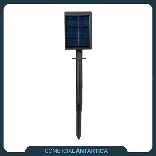 Estaca Solar Led 6w Jabalina Jardin Luz Neutra Set X2