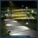 Estaca Solar Led 6w Jabalina Jardin Luz Neutra Set X2