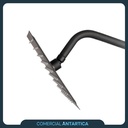 Columna Ducha Exterior Griferia Monocomando Cuadrada Negra