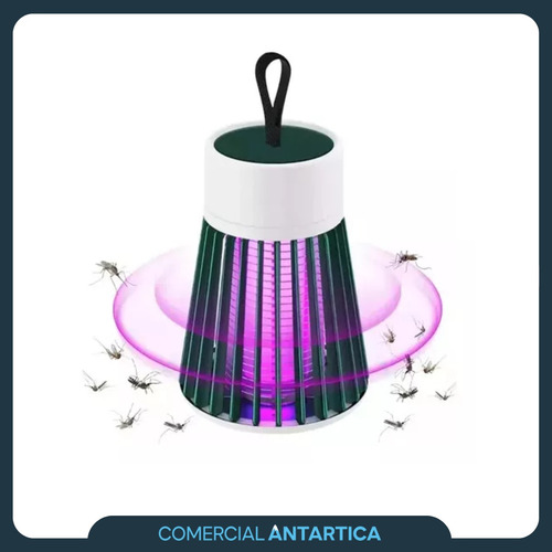 Lámpara Mata Mosquitos Moscas X2 + Estaca Solar Led 6w X2