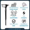 Lámpara Mata Mosquitos Moscas X2 + Estaca Solar Led 6w X2