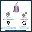 Lámpara Mata Mosquitos Moscas X2 + Estaca Solar Led 6w X2