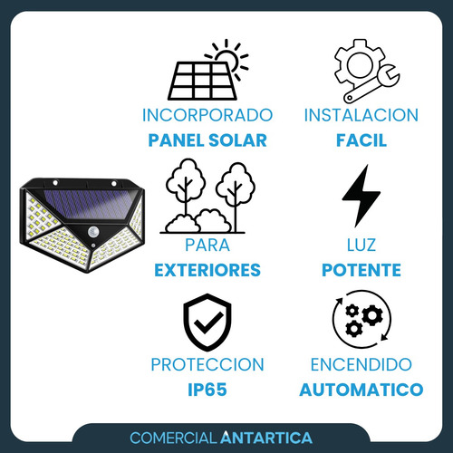 Lámpara Mata Mosquito Mosca X2 Reflector Led Solar Sensor X2