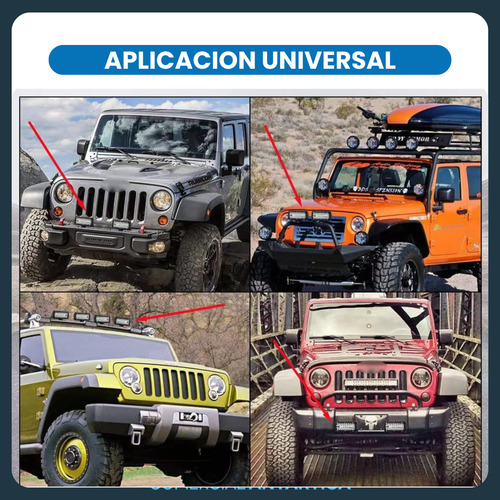 Faro Auxiliar Led 120w De Pura Potencia Por Par Dos Unidades