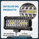 Faro Auxiliar Led 120w De Pura Potencia Por Par Dos Unidades