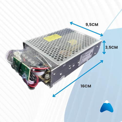 Fuente Alimentacion 12v 10a Ups Cable Bateria Pack X5 Combo
