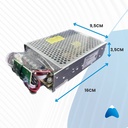 Fuente Alimentacion 12v 10a Ups Cable Bateria Pack X5 Combo