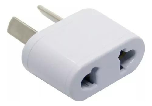 Adaptador Para Ficha Americana Y Aleman Mig Blanca Pack X 5 (copia)