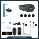 Kit 2 Intercomunicadores Moto Q8 Look Earth By Ejeas