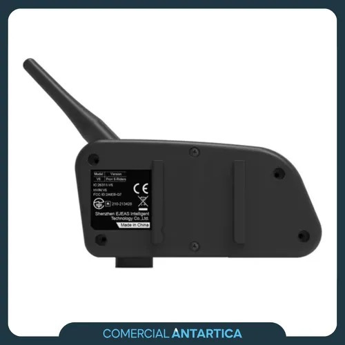 Kit 2 Intercomunicadores Moto V6 Pro+ Look Earth By Ejeas