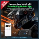 Kit 2 Intercomunicadores Moto V6 Pro+ Look Earth By Ejeas