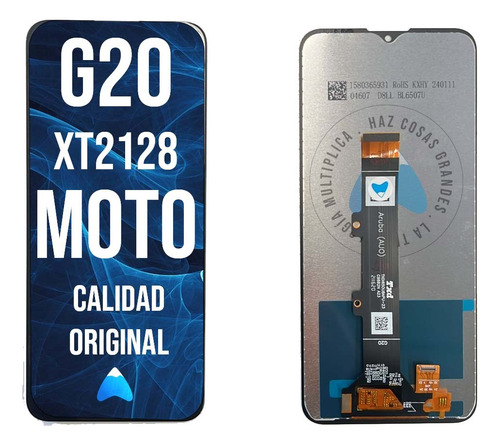 Modulo Para Motorola Moto G20 Xt2128 Oled + Pegamento 110ml