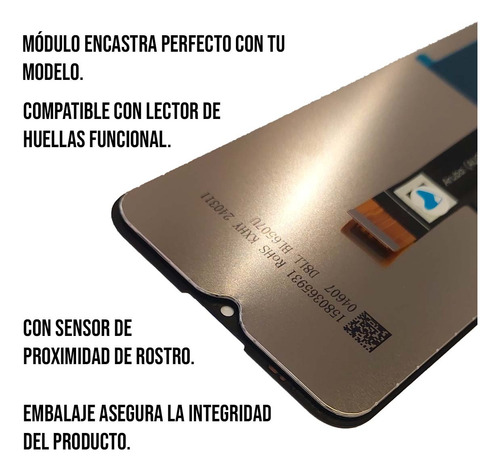 Modulo Para Motorola Moto G20 Xt2128 Oled + Pegamento 110ml