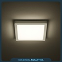 Plafón Led Rectangular Aplicar 12w Luz Fría/cálida Blanco X4 (copia)