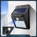Panel Reflector Solar 20 Led Sensor Movimiento Ip65 Set X2