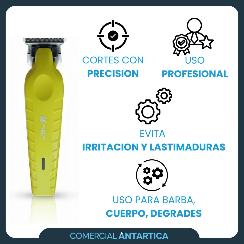 CortaPelo 4 Peines Ex1 Amarillo