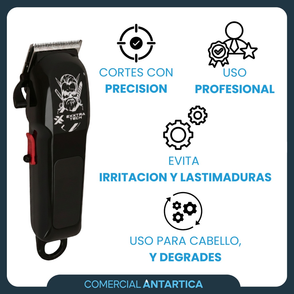 CortaPelo Profesional Ex3 Negro