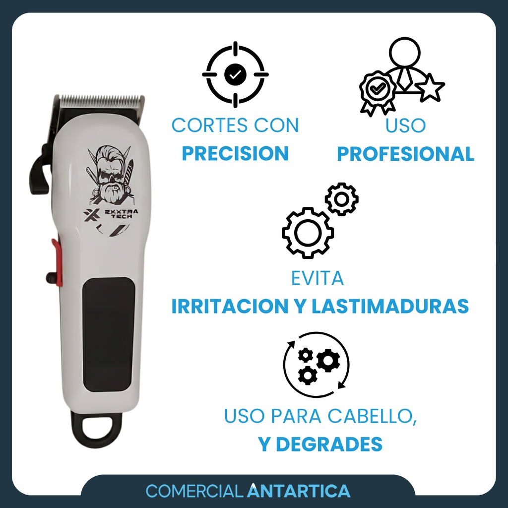 CortaPelo Profesional Ex3 Blanco