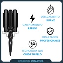 Buclera Triple M-11 Negro