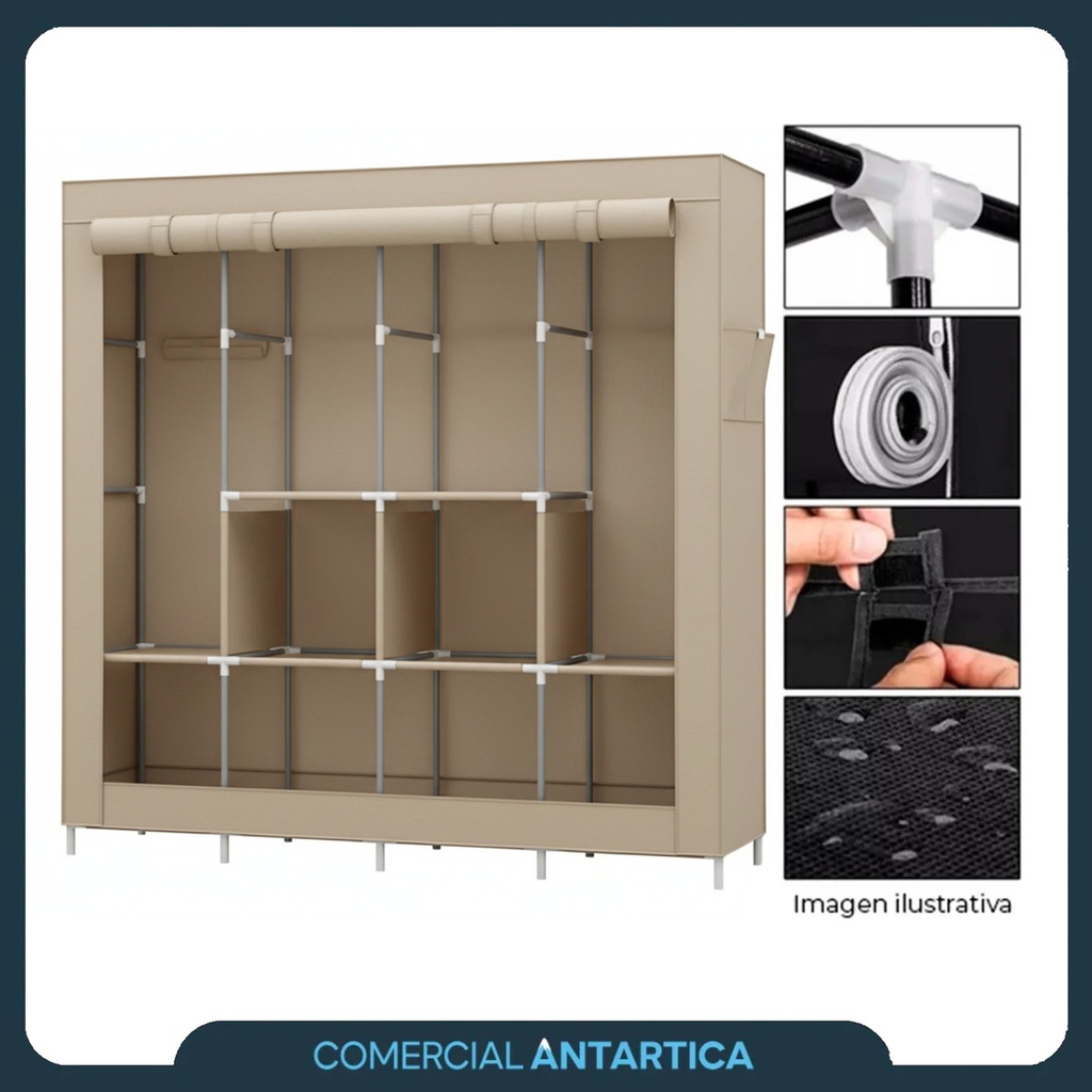 Ropero Desarmable Beige