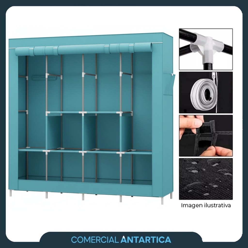 Ropero Desarmable Cyan