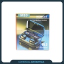 Auriculares M10 Pro Hi Fi Power Bank Color Negro Luz Blanco