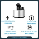 Afilador De Cuchillos 6 Cm 3 En 1 Profesional X2 Unidades