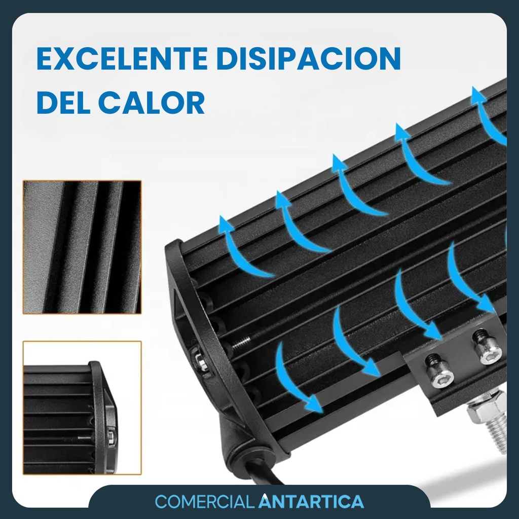 Faro Auxiliar Led 120w De Pura Potencia 