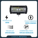 Faro Auxiliar Led 120w De Pura Potencia 