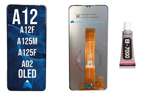 Modulo Display Pantalla Para Samsung A12 Oled + Zhanlida 3ml