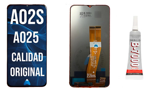 Modulo Pantalla Para Samsung A02s A025 Oled + Pegamento