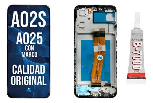 Modulo Para Samsung A02s A025 Oled Con Marco + Pegamento